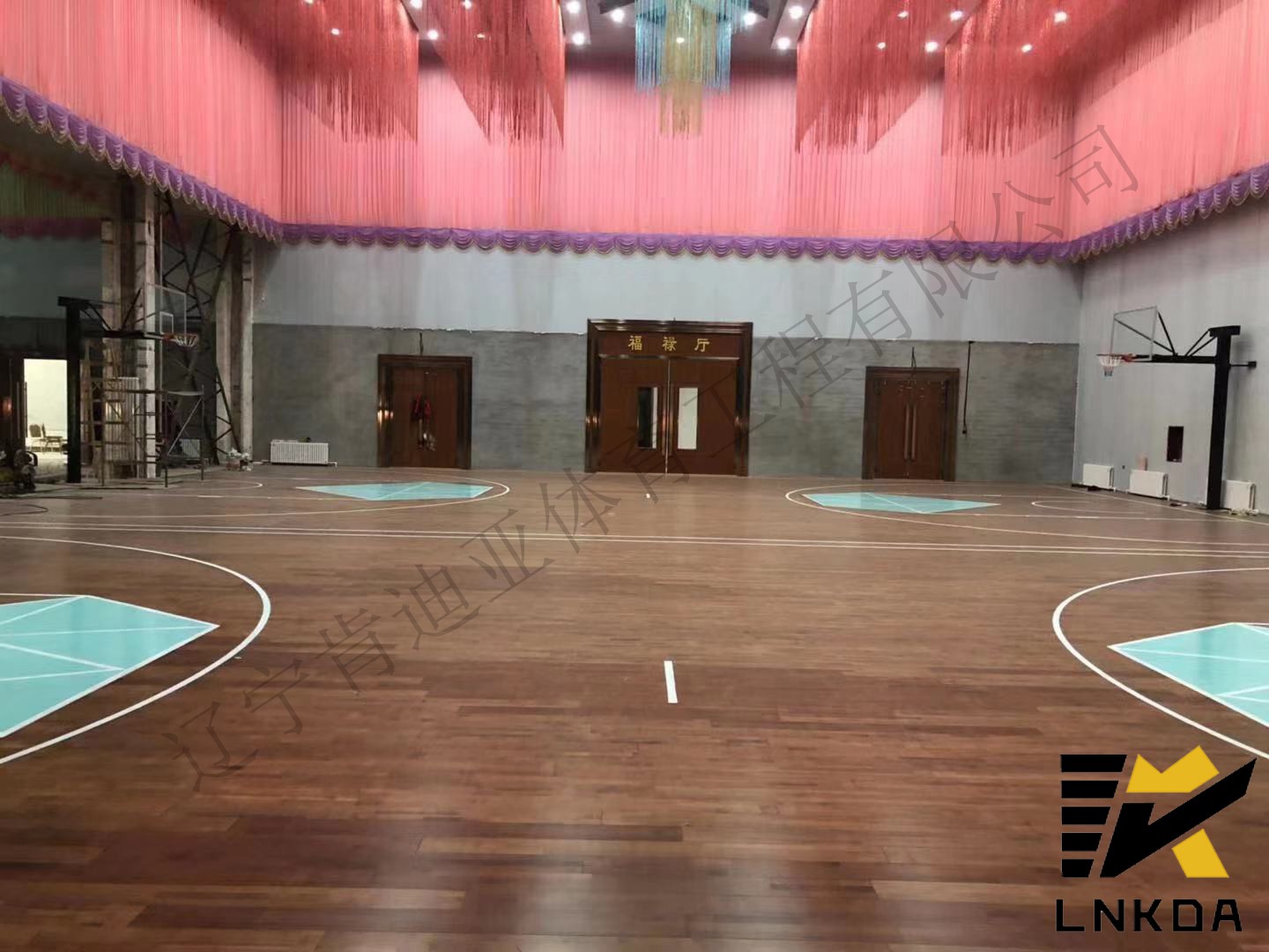 黑龙江省篮球场案例